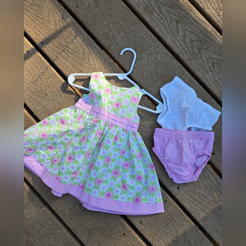 Vintage Carter's Dress Set